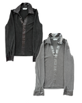 Double Button V-Neck (2-Pack) BUNDLE DEAL